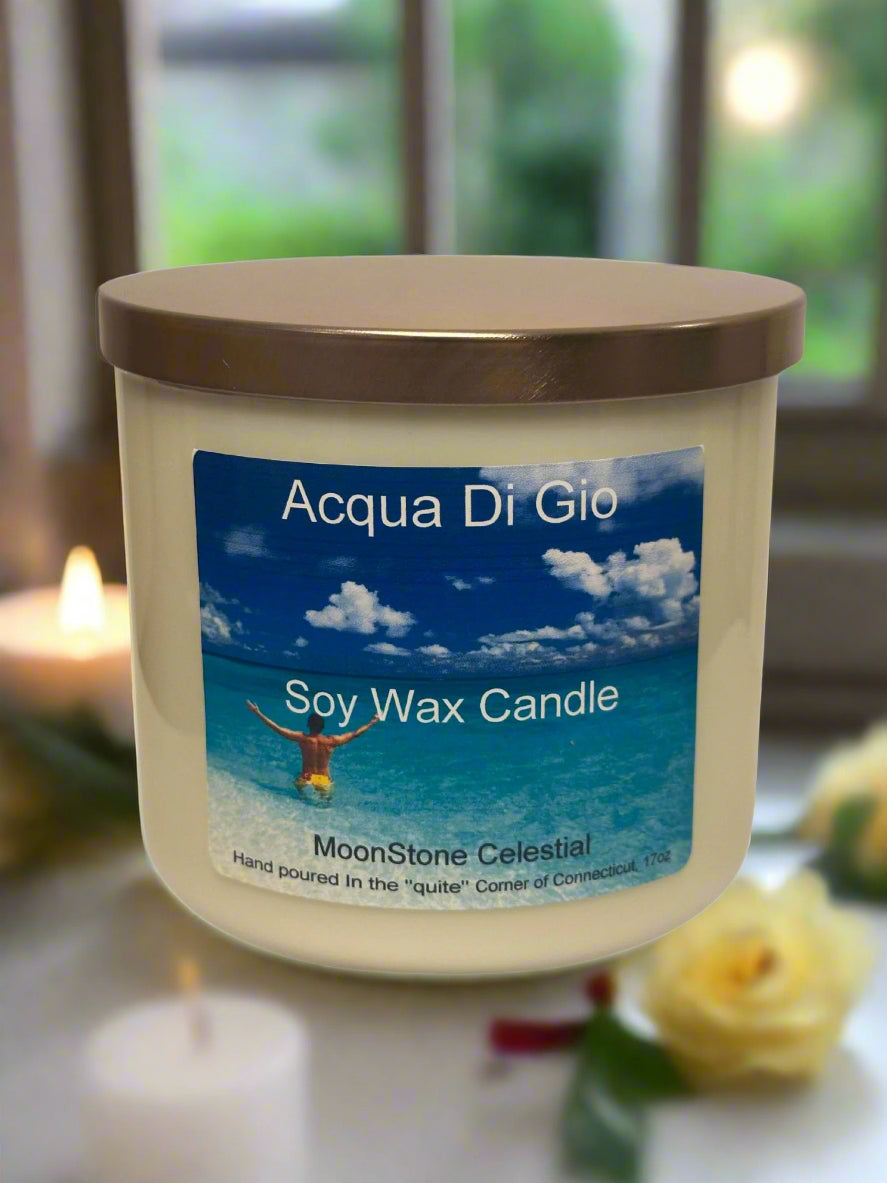 17 oz Triple Wick Soy Wax Candles / Spring - Summer Season Scents