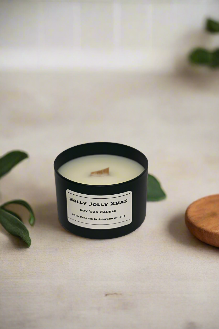8 oz Soy Wax Candles / Fall - Winter Season Scents