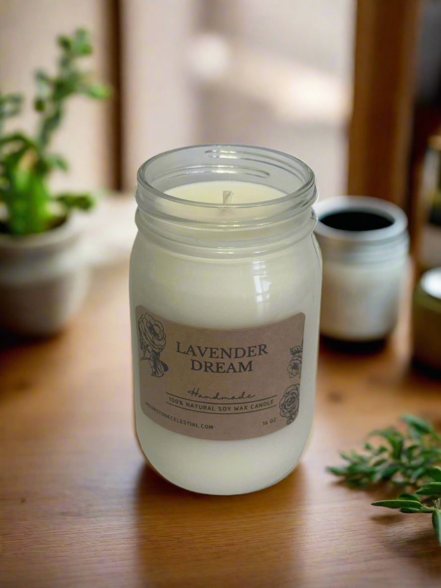 16 oz Soy Wax Candles / Spring - Summer Season Scents