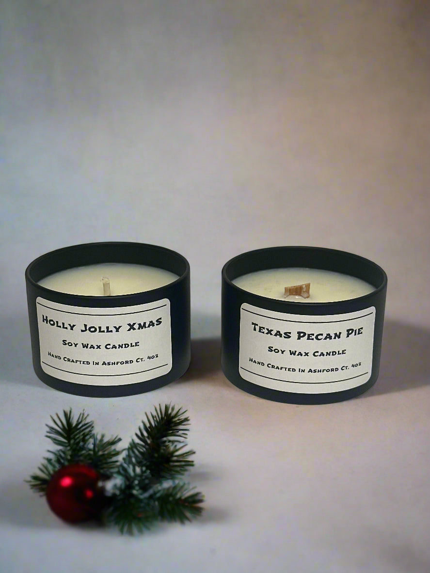 4 oz Soy Wax Candles / Fall - Winter Season Scents