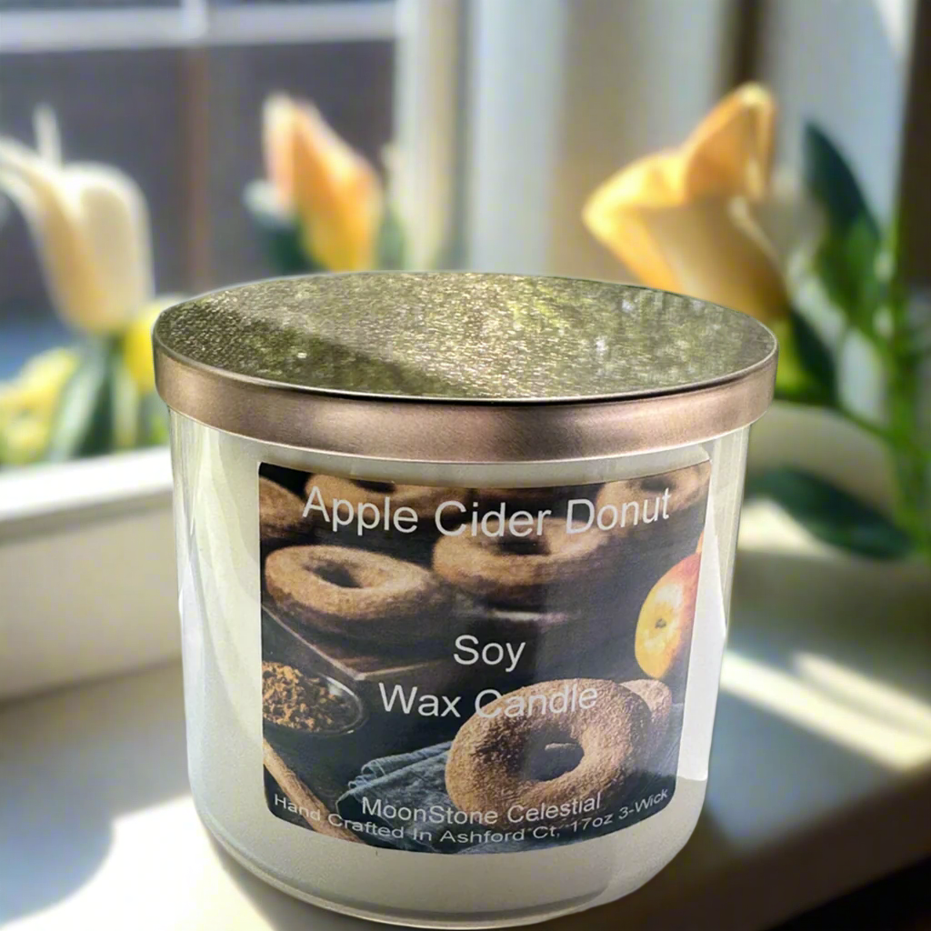 17 oz Triple Wick Soy Wax Candles / Fall - Winter Season Scents