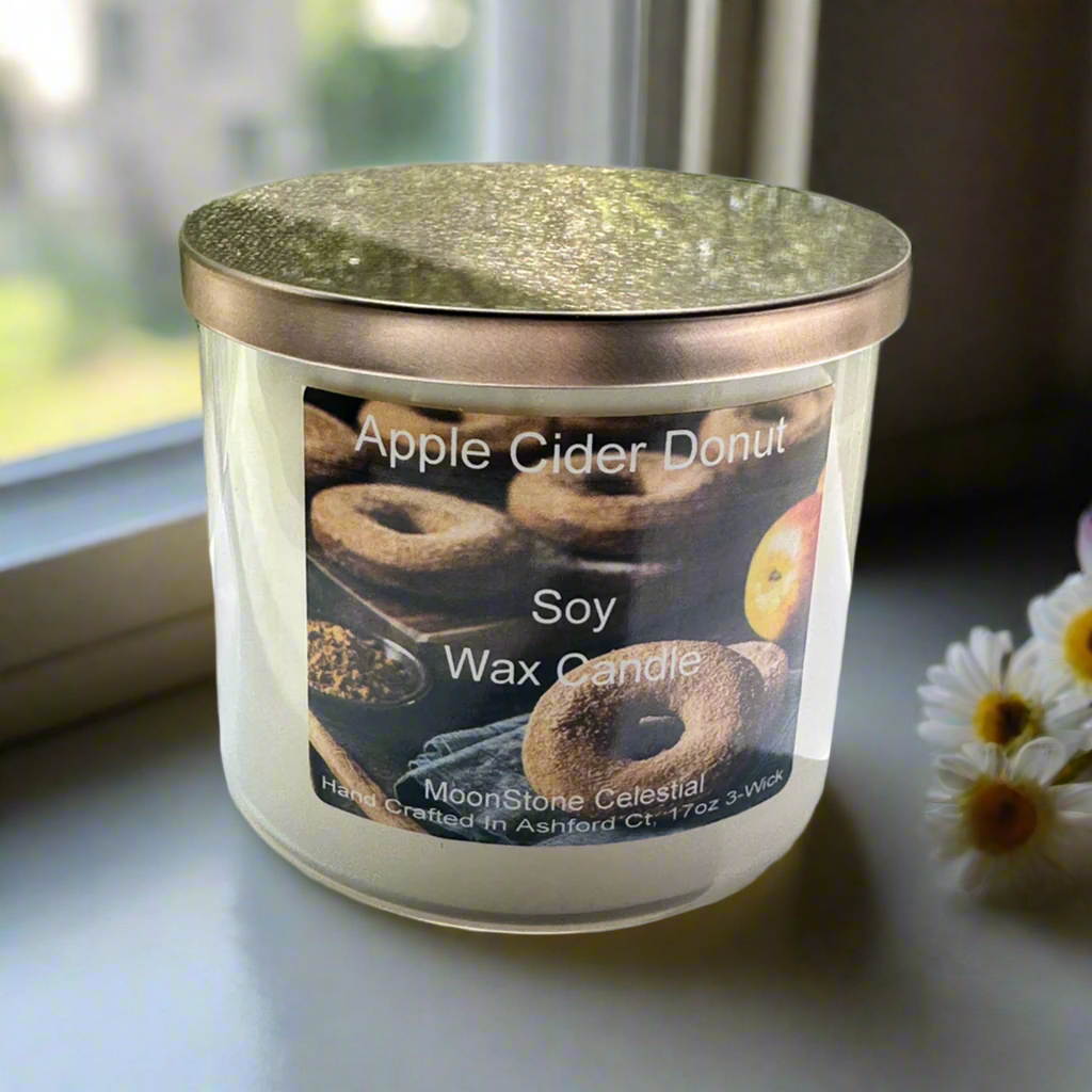 17 oz Triple Wick Soy Wax Candles / Fall - Winter Season Scents