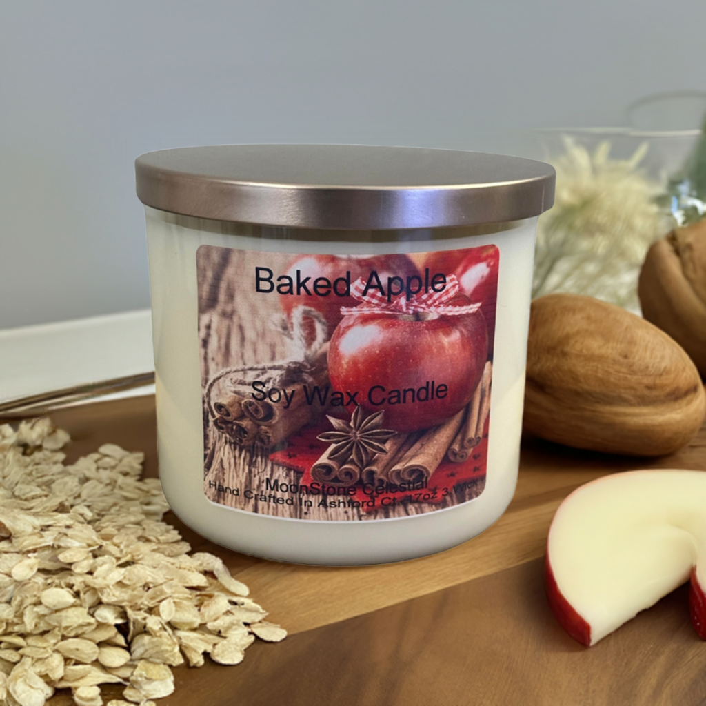 17 oz Triple Wick Soy Wax Candles / Fall - Winter Season Scents