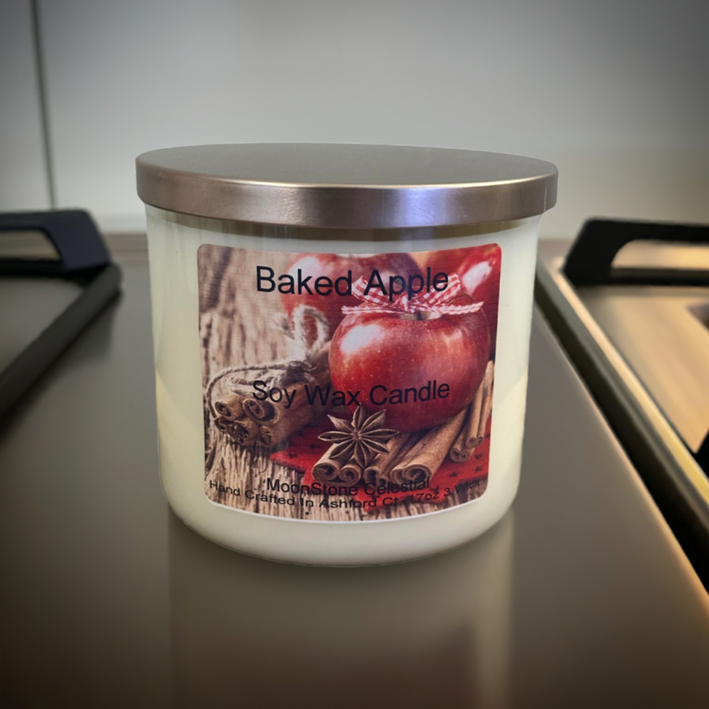 17 oz Triple Wick Soy Wax Candles / Fall - Winter Season Scents