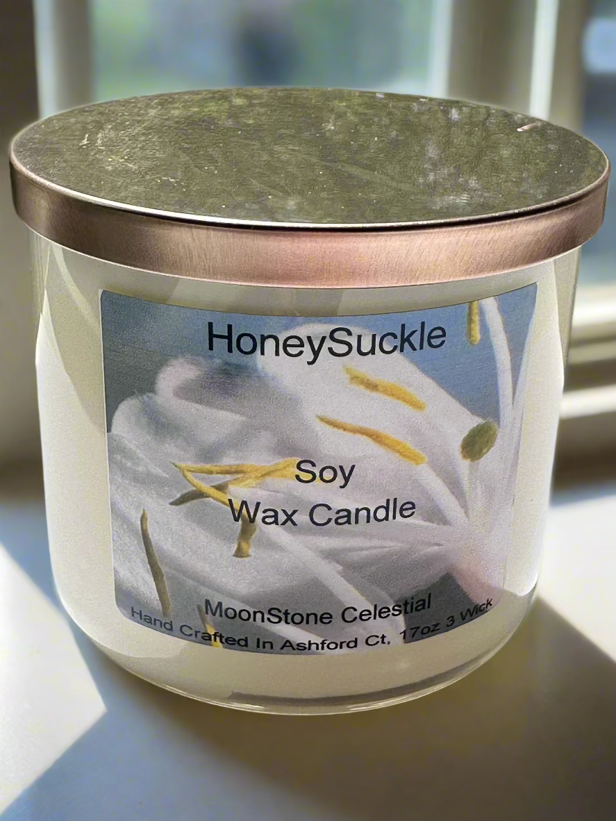 17 oz Triple Wick Soy Wax Candles / Spring - Summer Season Scents