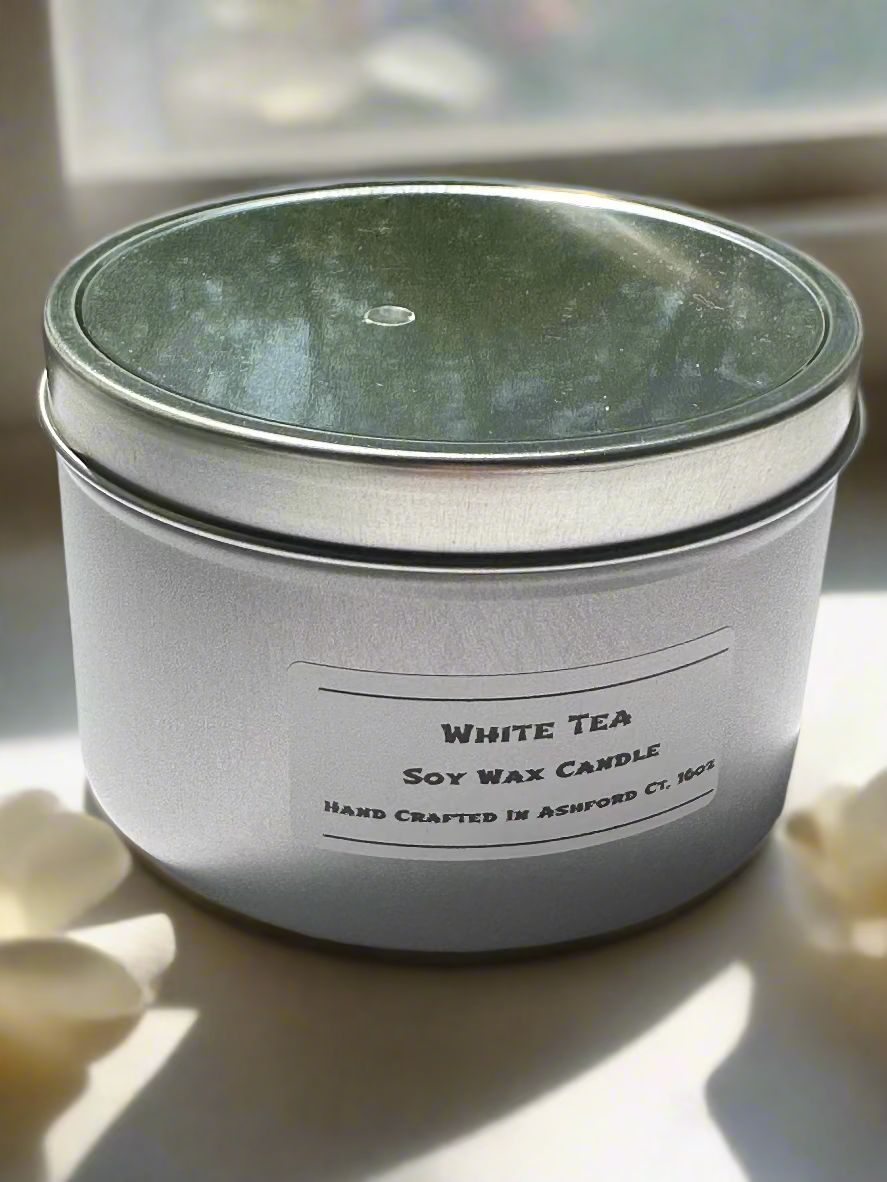 16 oz Herbal & Floral Dual Wood Wick Candle, 100% Soy Wax Candle