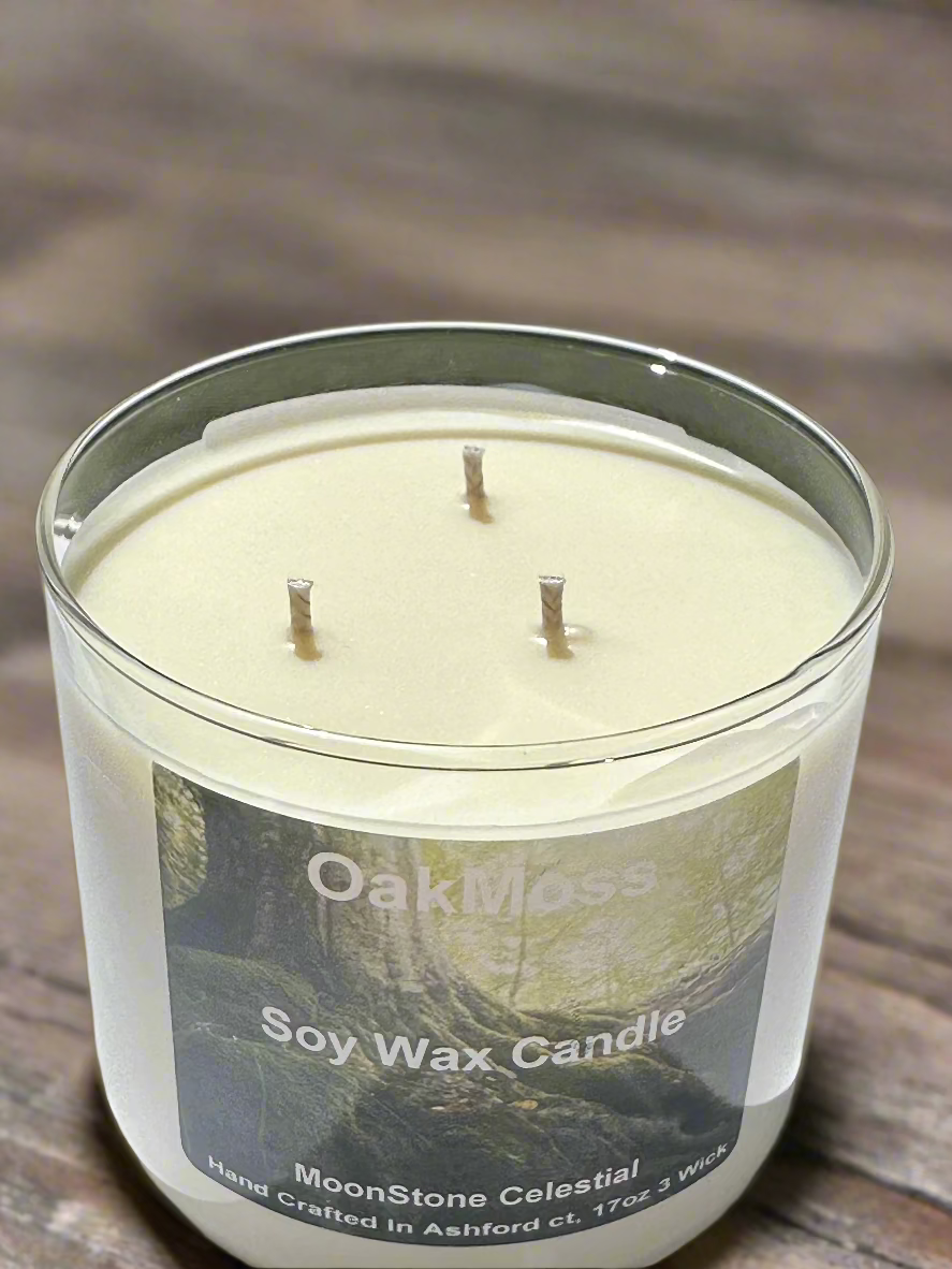 17 oz Triple Wick Soy Wax Candles / Spring - Summer Season Scents