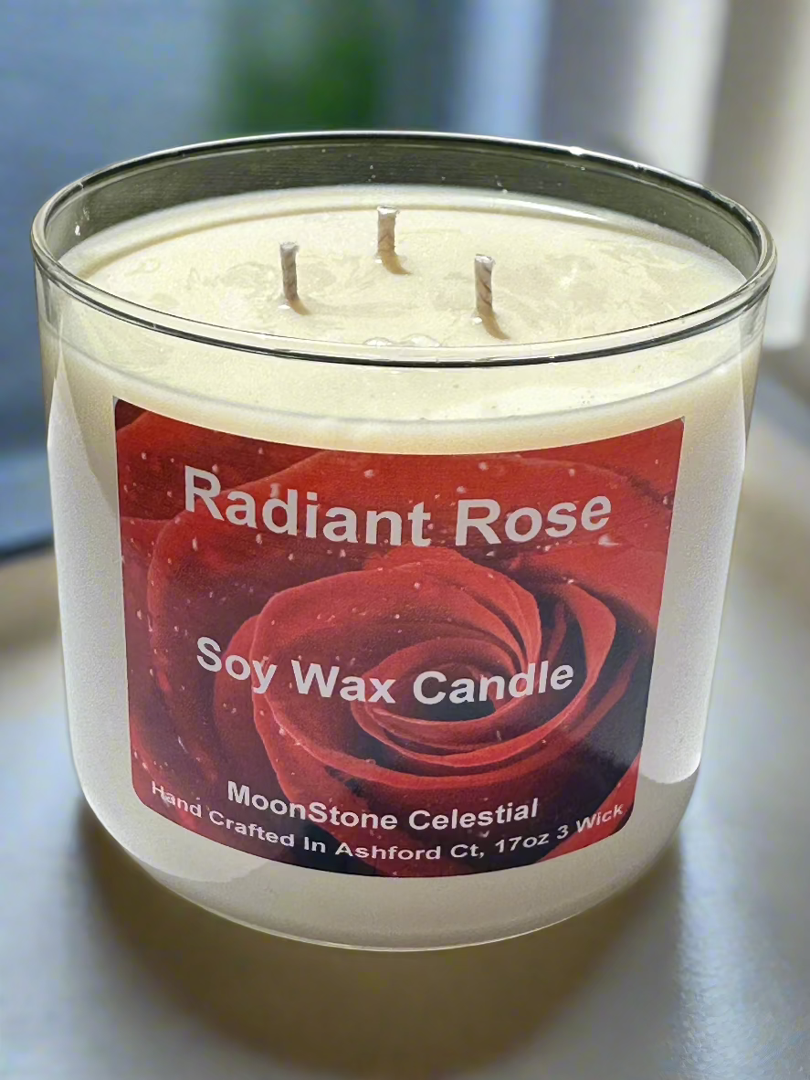 17 oz Triple Wick Soy Wax Candles / Spring - Summer Season Scents