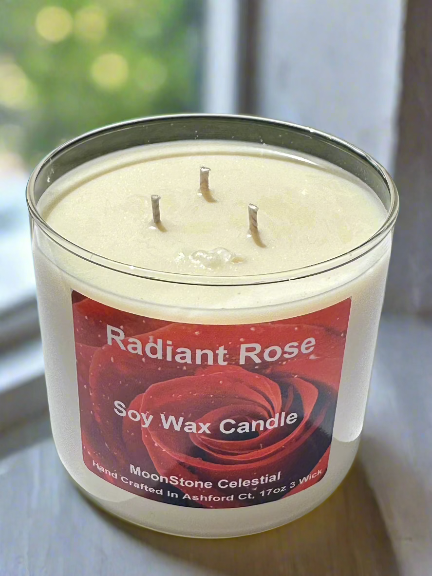 17 oz Triple Wick Soy Wax Candles / Spring - Summer Season Scents