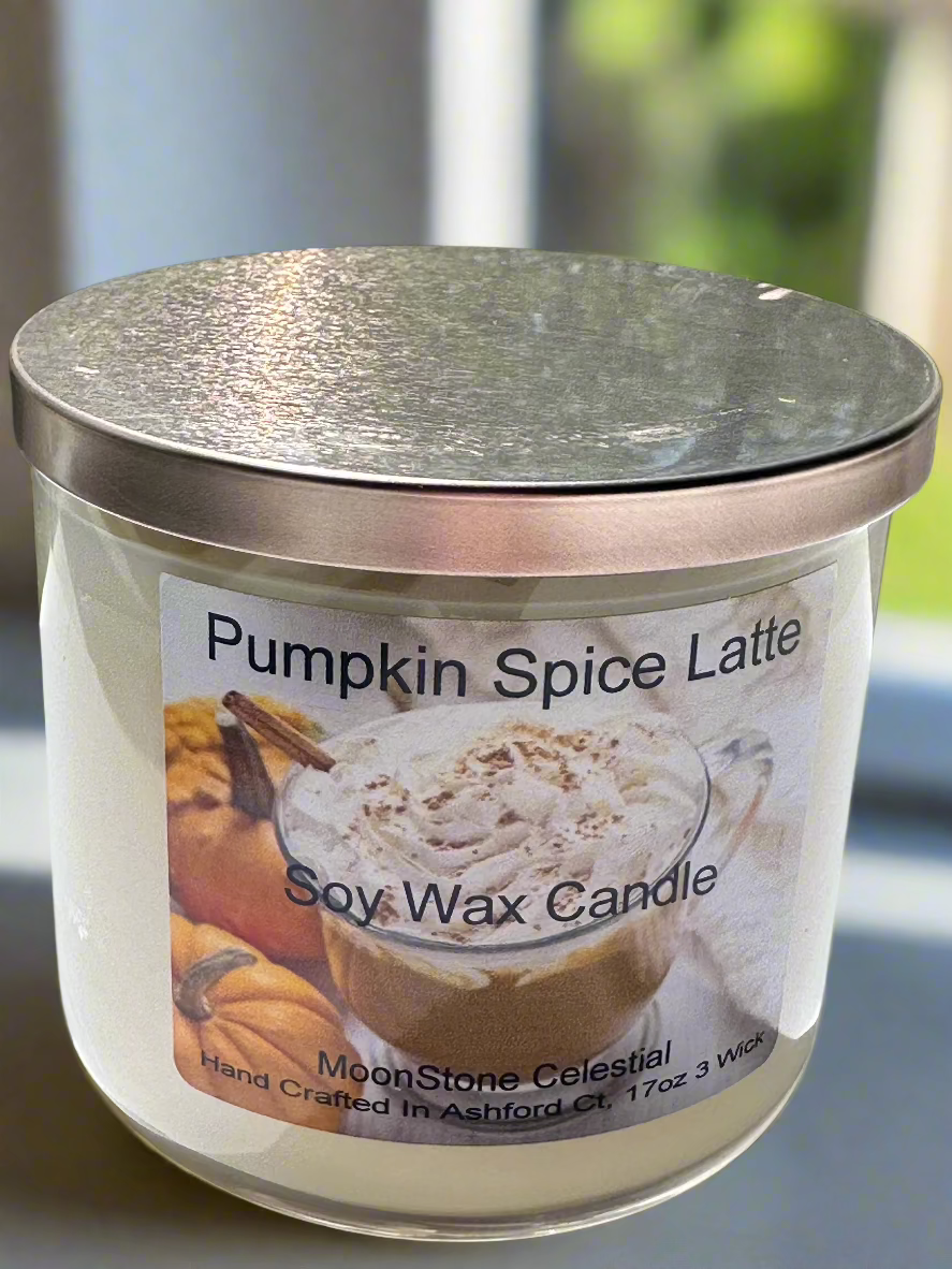 17 oz Triple Wick Soy Wax Candles / Spring - Summer Season Scents