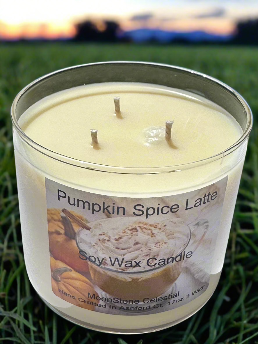 17 oz Triple Wick Soy Wax Candles / Spring - Summer Season Scents
