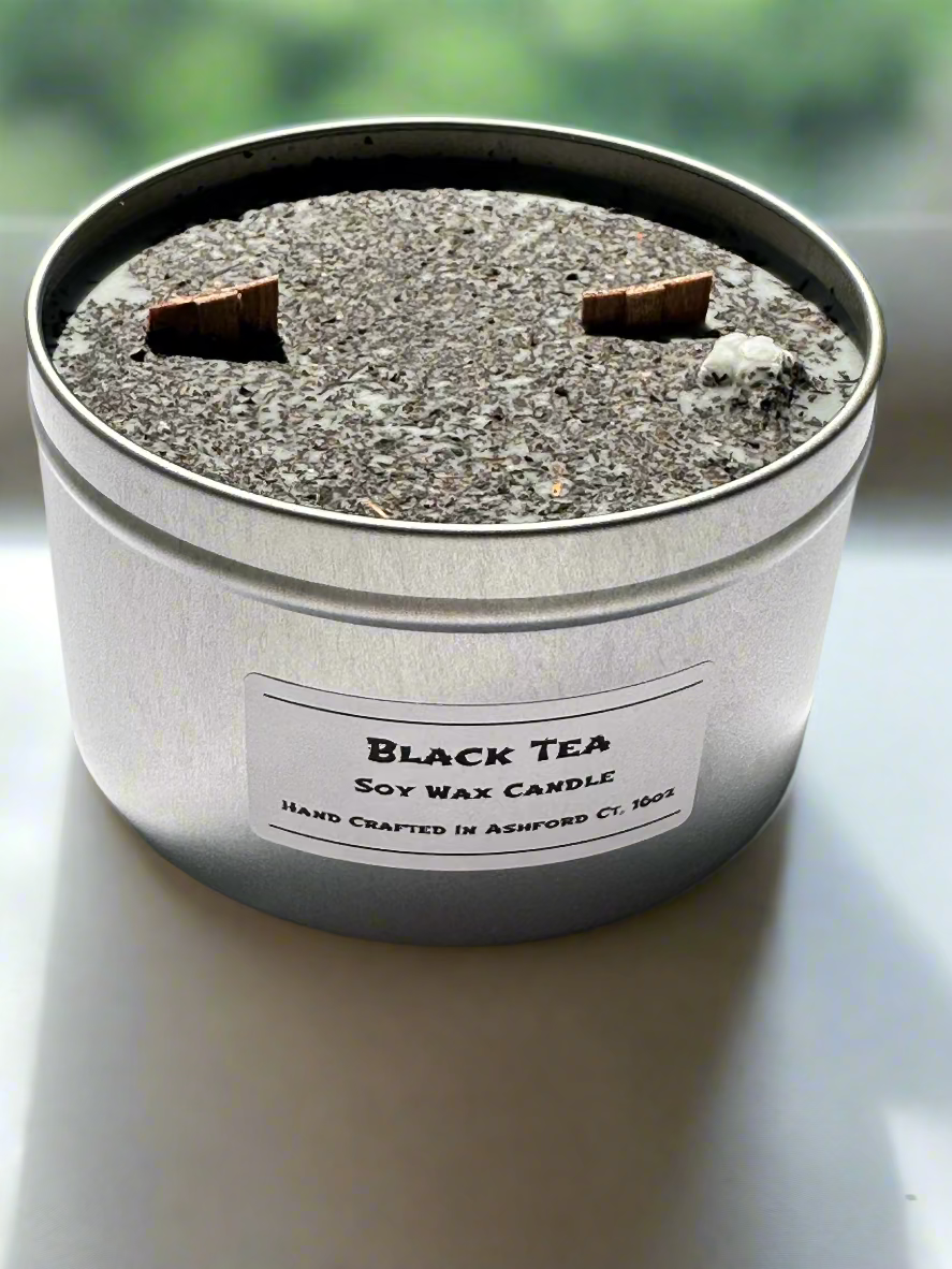 16 oz Herbal & Floral Dual Wood Wick Candle, 100% Soy Wax Candle