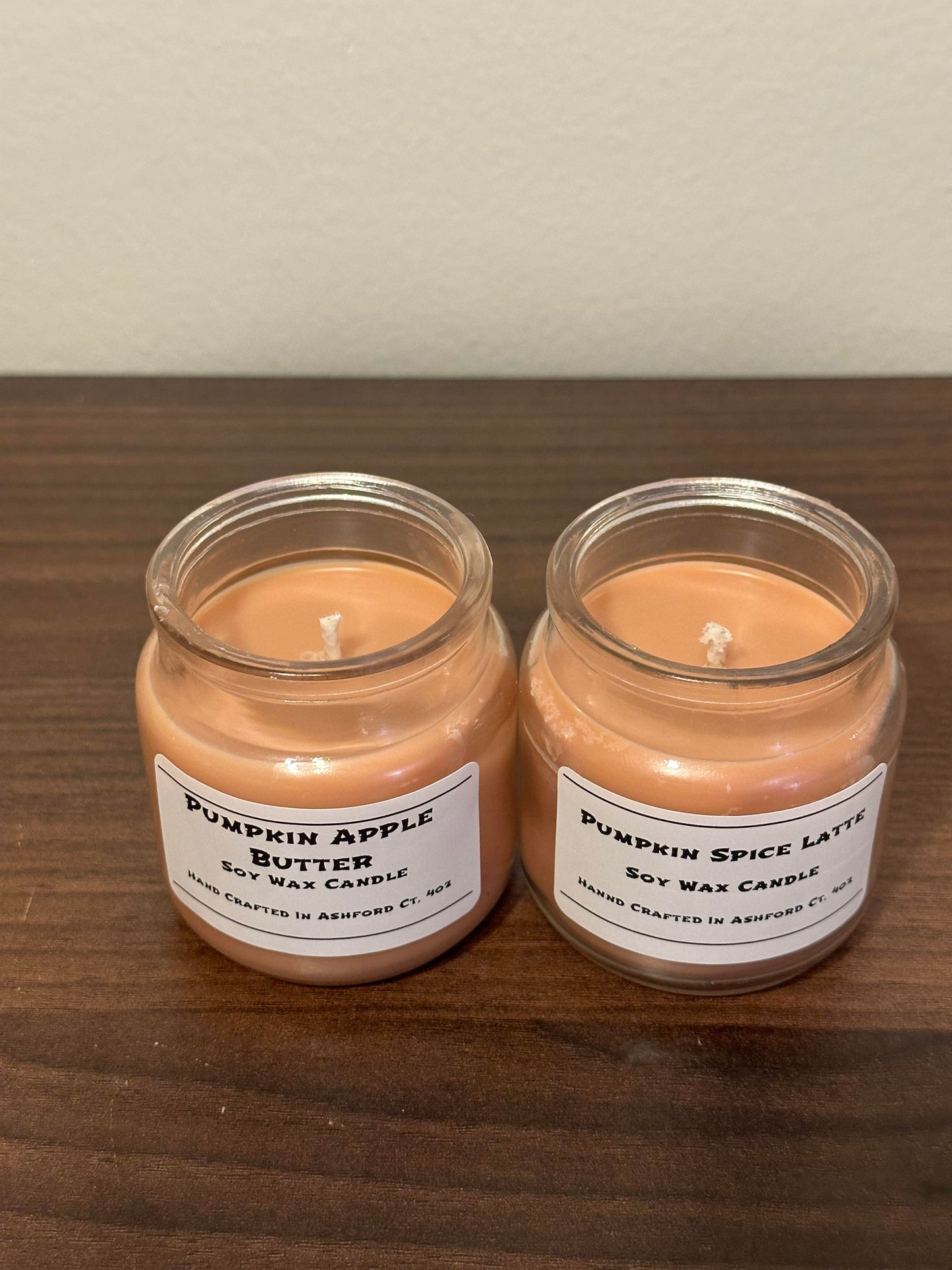 4 oz Glass Jar, 100% Soy Wax Candles / Spring - Summer Season Scents