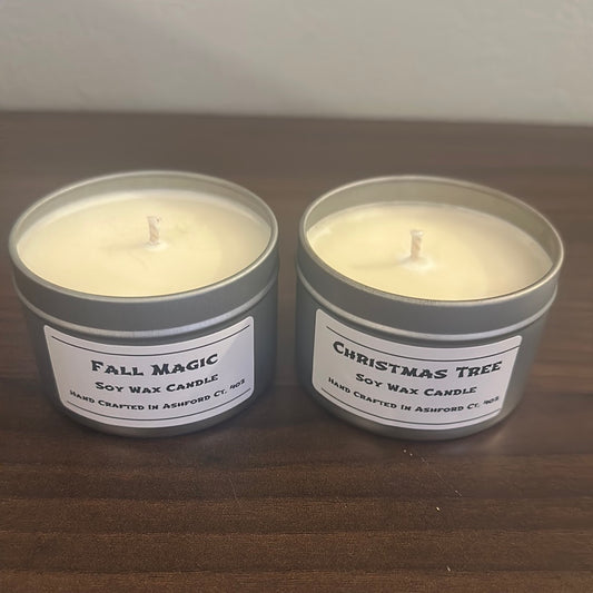 4oz Cotton Soy Wax Candle