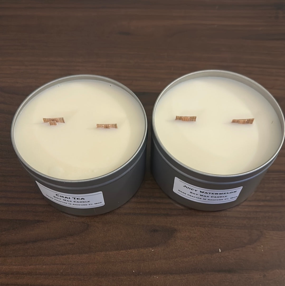Apple Cinnamon - Wood Wick Soy Candle – Little Bull Falls Soap Works
