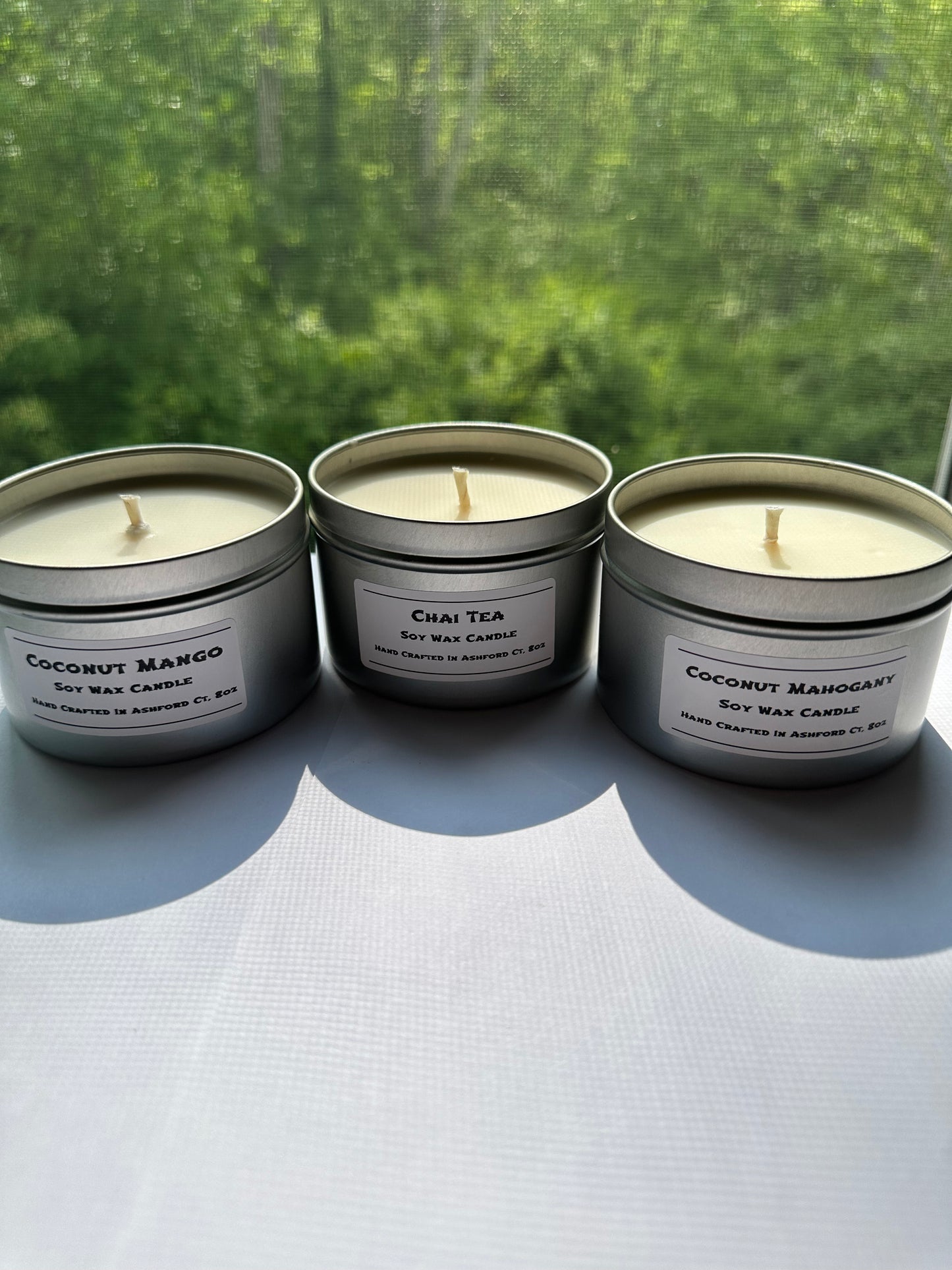 8oz Cotton Wick Soy Candle – Moonstone Candle Company