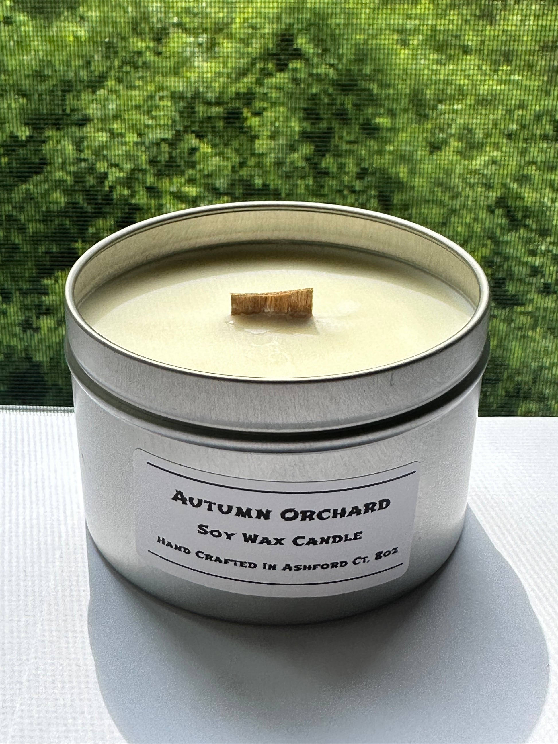 8 oz. All-Natural Soy Blend Wood Wick Candles — Dark Heart of the Grove