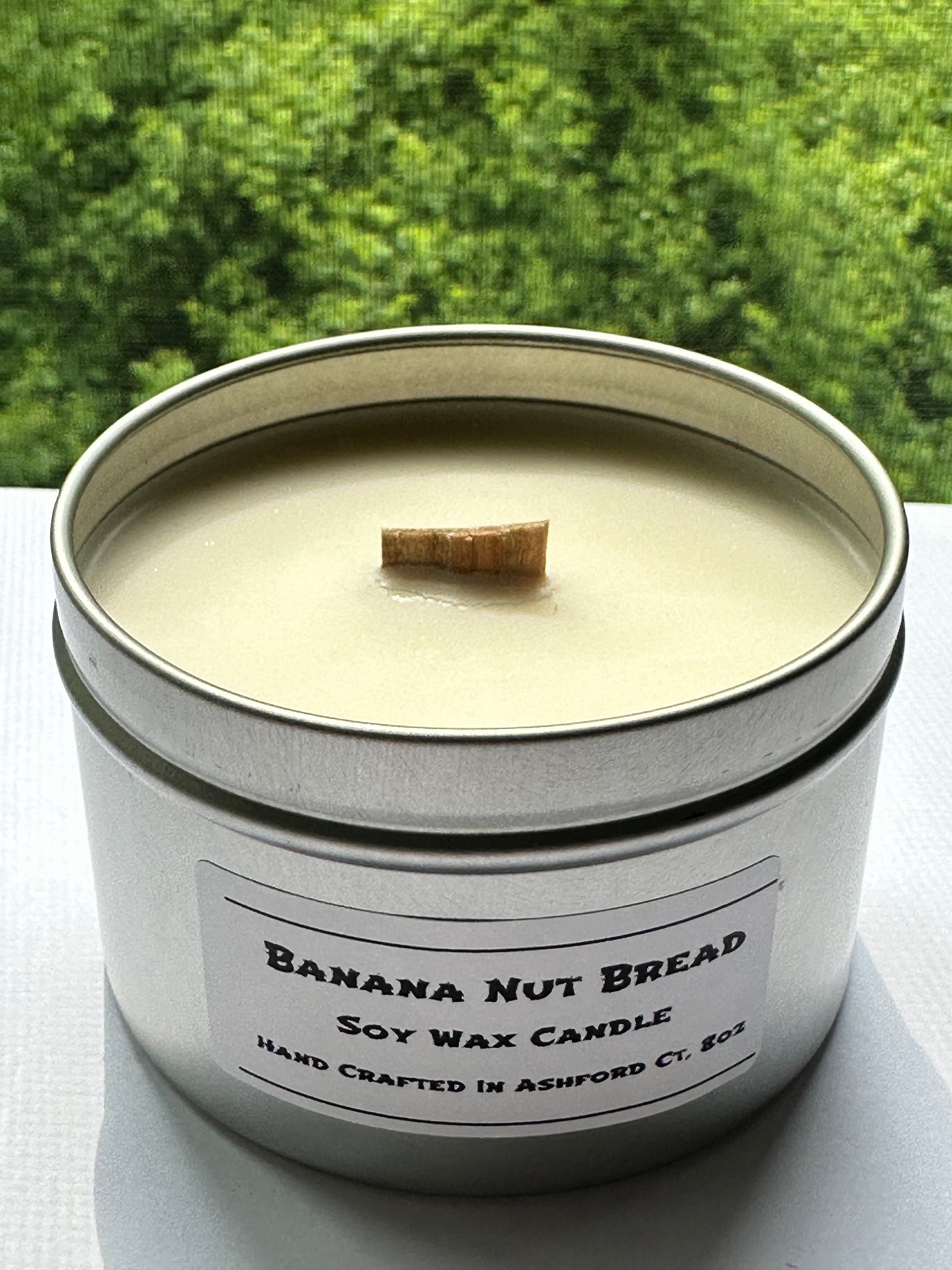 Dessert-Inspired Artisan Candles : Wooden Wick Candle